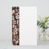 Koffiebonen Briefpapier (Staand voorkant)