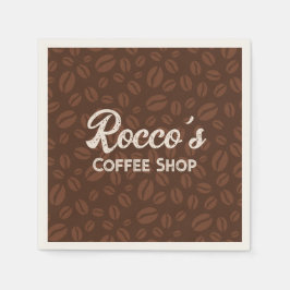 Koffiebonen Bruin Servet