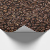 Koffiebonen Cadeaupapier (Hoek)