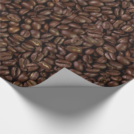 Koffiebonen Cadeaupapier (Hoek)