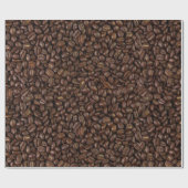 Koffiebonen Cadeaupapier (Vlak)