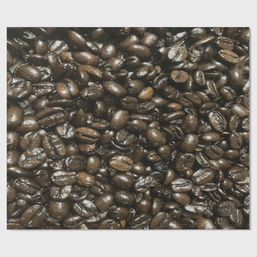 Koffiebonen Cadeaupapier (Vlak)