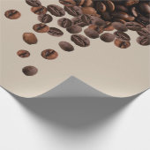 Koffiebonen Cadeaupapier (Hoek)