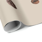 Koffiebonen Cadeaupapier (Rol Hoek)