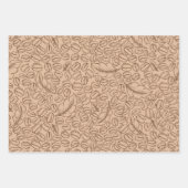 Koffiebonen cadeaupapier voor koffieliefhebbers (Voorkant 2)