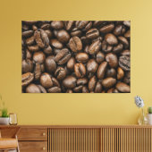 Koffiebonen Canvas Afdruk (Insitu (Woonkamer))
