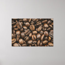 Koffiebonen Canvas Afdruk