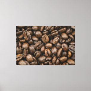 Koffiebonen Canvas Afdruk