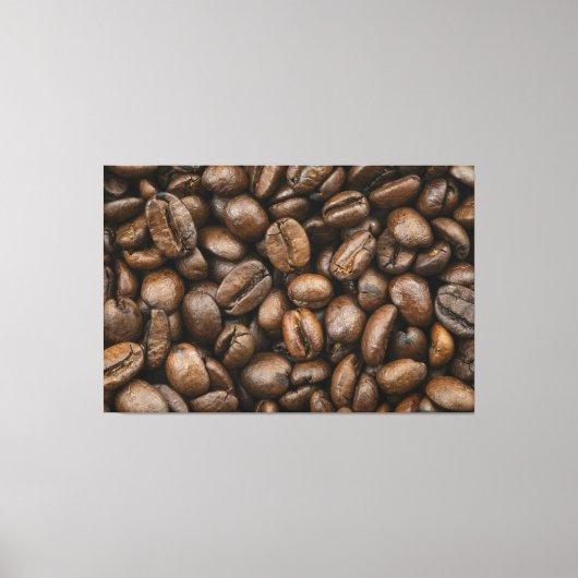Koffiebonen Canvas Afdruk (Voorkant)