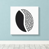 koffiebonen canvas afdruk (Insitu (Houten vloer))