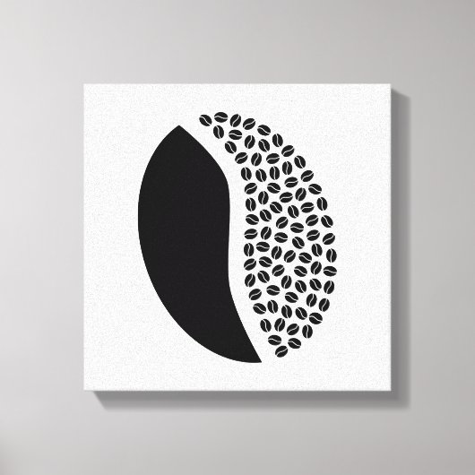 koffiebonen canvas afdruk (Voorkant)