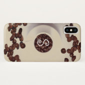 Koffiebonen Case-Mate iPhone Case (Achterkant (horizontaal))