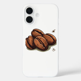 koffiebonen iPhone 16 hoesje