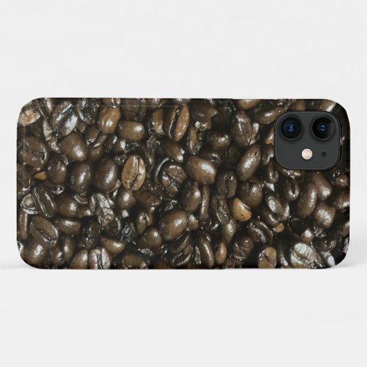 Koffiebonen Case-Mate iPhone Case (Achterkant (horizontaal))
