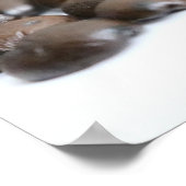 Koffiebonen en koffie Motivering voor tabel 16x20 Poster (Hoek)