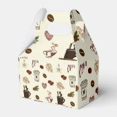 Koffiebonen en koffiebonen bedankdoosjes (Achterkant)