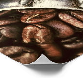 Koffiebonen en suikerwerk poster (Hoek)