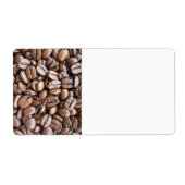 Koffiebonen Etiket (Voorkant)