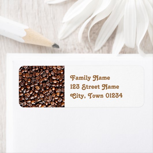 Koffiebonen Etiket (Insitu)