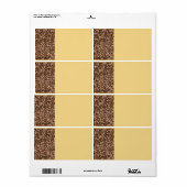 Koffiebonen Etiket (Full Sheet)