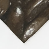 Koffiebonen Fleece Deken (Hoek)