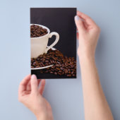 Koffiebonen Flyer (Hand)