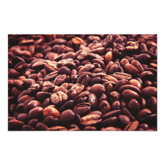 Koffiebonen Foto Afdruk (Voorkant)