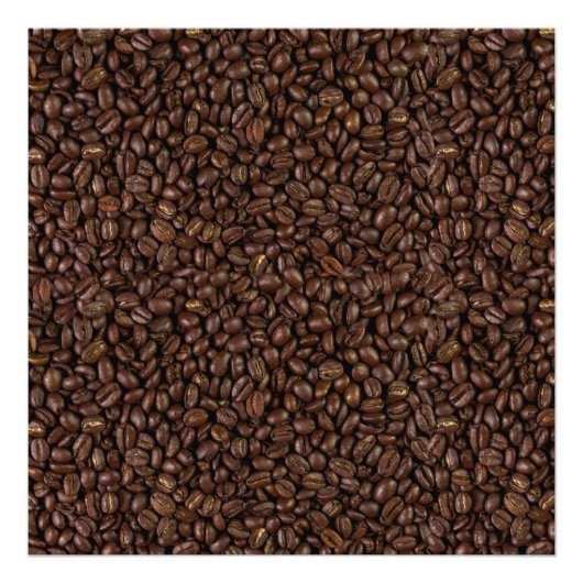 Koffiebonen Foto Afdruk (Voorkant)