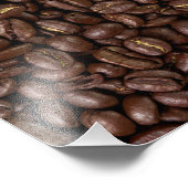 Koffiebonen Foto Afdruk (Hoek)