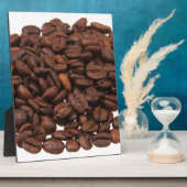 Koffiebonen Fotoplaat (Zijkant)