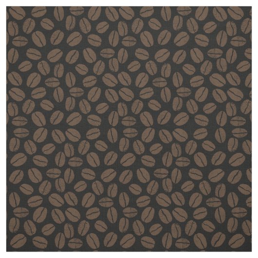 Koffiebonen gevild stof (Swatch)