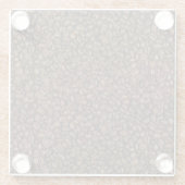 Koffiebonen Glazen Onderzetter (Achterkant)