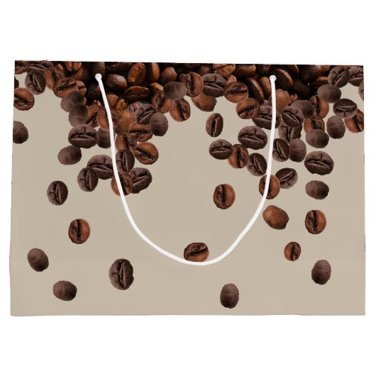 Koffiebonen groot cadeauzakje (Achterkant)