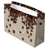Koffiebonen  groot cadeauzakje (Achterkant Gekanteld)