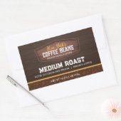 Koffiebonen Grounds Product Label (Envelop)