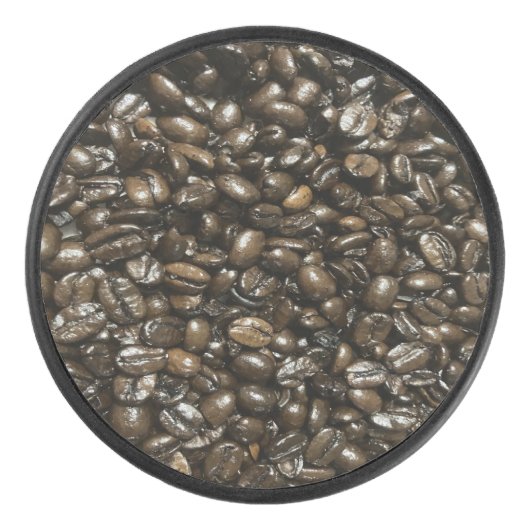 Koffiebonen Hockey Puck (Voorkant)