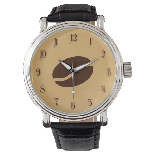 Koffiebonen Horloge (Voorkant)