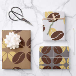 Koffiebonen inpakpapier Papier Bonen Gift Wrap Vel