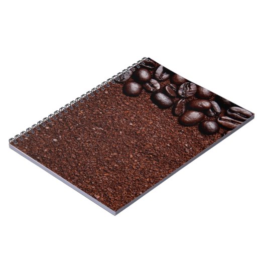 Koffiebonen - Java Bean Gepersonaliseerd Sjablonen Notitieboek (Linkerzijde)