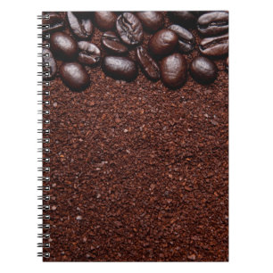 Koffiebonen - Java Bean Gepersonaliseerd Sjablonen Notitieboek
