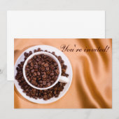 Koffiebonen Kaart (Voorkant / Achterkant)