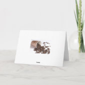 Koffiebonen Kaart (Achterkant)