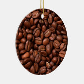 Koffiebonen Keramisch Ornament (Rechts)