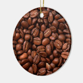 Koffiebonen Keramisch Ornament (Links)