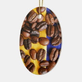 Koffiebonen Keramisch Ornament (Links)