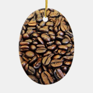 koffiebonen keramisch ornament