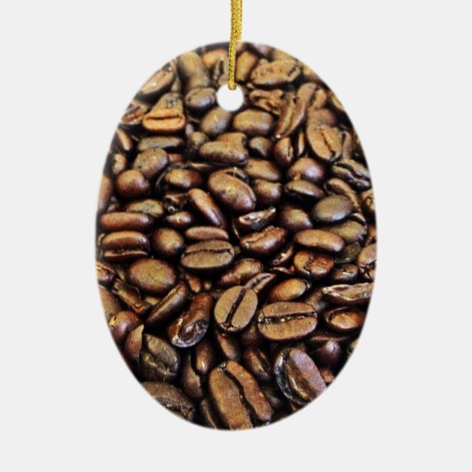koffiebonen keramisch ornament (Voorkant)