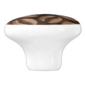 Koffiebonen Keramische Knop (Zijkant)