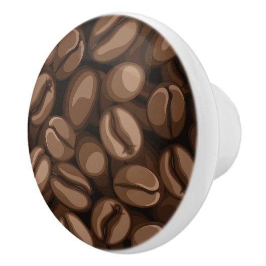 Koffiebonen Keramische Knop (Rechts)