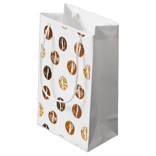 Koffiebonen Klein Cadeauzakje (Achterkant Gekanteld)